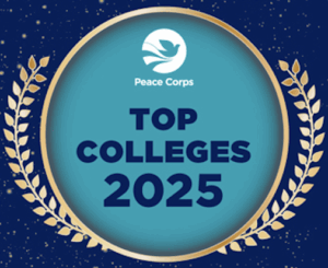 University of Mary Washington ranked among the Peace Corps’ top 10 volunteer-producing schools for 2025 in the small college category.